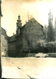 Stadtarchiv Weimar, 60 10-5/4, Blick in die Obere Schlossgasse, um 1978