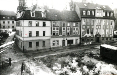 Stadtarchiv Weimar, 60 10-5/4, Blick auf die Schloßgasse, 1985