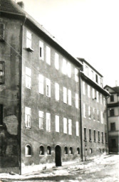 Stadtarchiv Weimar, 60 10-5/4, Blick in die Schloßgasse, 1987