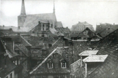 Stadtarchiv Weimar, 60 10-5/5, Blick vom Turm des Stadtschlosses, ohne Datum