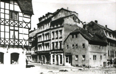 Stadtarchiv Weimar, 60 10-5/5, Blick in die Dimitroffstraße , um 1950