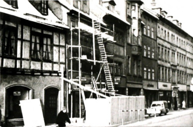 Stadtarchiv Weimar, 60 10-5/5, Blick in die Dimitroffstraße , 1963