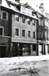 Stadtarchiv Weimar, 60 10-5/5, Blick in die Dimitroffstraße , 1987