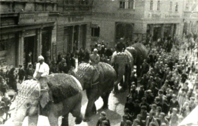 Stadtarchiv Weimar, 60 10-5/5, Blick auf die Dimitroffstraße , 1952