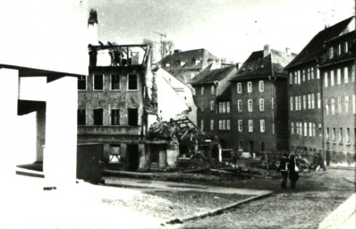 Stadtarchiv Weimar, 60 10-5/5, Blick in die Schloßgasse, 1984