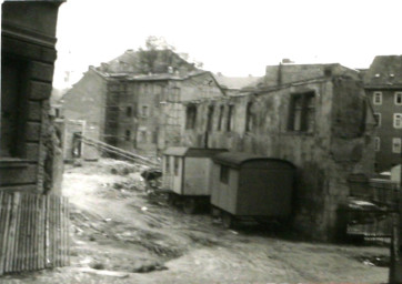 Stadtarchiv Weimar, 60 10-5/5, Blick von der Dimitroffstraße auf den Bornberg, 1987