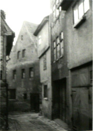 Stadtarchiv Weimar, 60 10-5/5, Blick in "Hinter der Badestube", ohne Datum