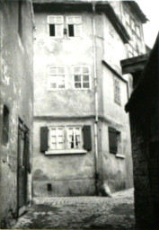 Stadtarchiv Weimar, 60 10-5/5, Blick in "Hinter der Badestube" , ohne Datum