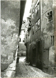 Stadtarchiv Weimar, 60 10-5/5, Blick in "Hinter der Badestube", um 1978