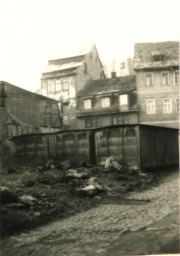 Stadtarchiv Weimar, 60 10-5/5, Blick von der Mostgasse zur "Hinter der Badestube", 1975