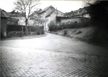 Stadtarchiv Weimar, 60 10-5/17, Blick vom Brühl in die Wagnergasse, 1974