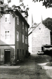 Stadtarchiv Weimar, 60 10-5/5, Blick in die Mostgasse, 1985