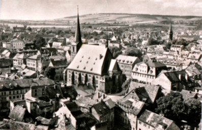 Stadtarchiv Weimar, 60 10-5/6, Blick auf Weimar, um 1960