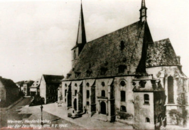 Stadtarchiv Weimar, 60 10-5/6, Blick auf den Herderplatz , vor 1945