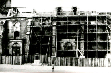 Stadtarchiv Weimar, 60 10-5/6, Blick auf den Herderplatz, 1950