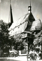 Stadtarchiv Weimar, 60 10-5/6, Blick auf den Herderplatz, ohne Datum