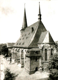 Stadtarchiv Weimar, 60 10-5/6, Blick auf den Herderplatz, 1975