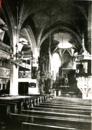 Stadtarchiv Weimar, 60 10-5/6, Innenansicht Stadtkirche St. Peter und Paul, vor 1945