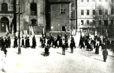 Stadtarchiv Weimar, 60 10-5/6, Blick auf den Herderplatz, ohne Datum