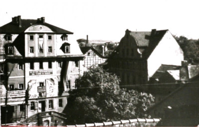 Stadtarchiv Weimar, 60 10-5/6, Blick auf die Baugewerkenschule am Herderplatz, ohne Datum