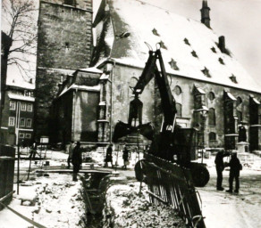 Stadtarchiv Weimar, 60 10-5/6, Blick auf den Herderplatz, ohne Datum