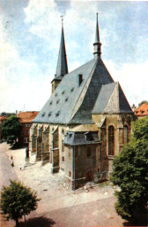 Stadtarchiv Weimar, 60 10-5/6, Blick auf den Herderplatz, ohne Datum