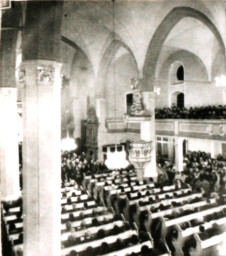 Stadtarchiv Weimar, 60 10-5/6, Blick in die Stadtkirche , ohne Datum