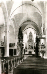 Stadtarchiv Weimar, 60 10-5/6, Blick in die Stadtkirche, ohne Datum