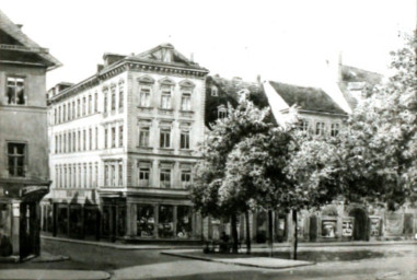 Stadtarchiv Weimar, 60 10-5/6, Blick auf den Herderplatz, um 1900