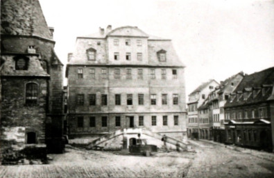 Stadtarchiv Weimar, 60 10-5/6, Blick auf den Herderplatz , um 1890