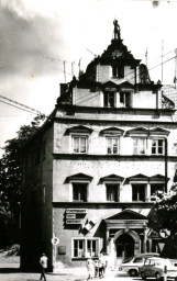 Stadtarchiv Weimar, 60 10-5/6, Blick auf den Herderplatz , 1970