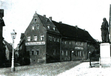 Stadtarchiv Weimar, 60 10-5/6, Blick auf den Herderplatz , um 1900