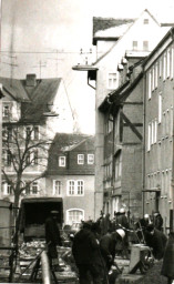 Stadtarchiv Weimar, 60 10-5/7, Blick in die Rittergasse , 1983