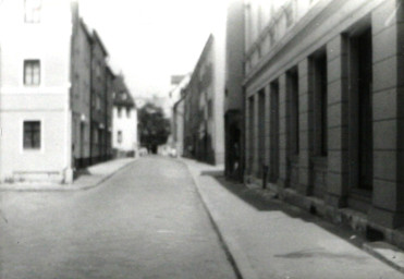 Stadtarchiv Weimar, 60 10-5/7, Blick in die Rittergasse , 1988