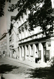 Stadtarchiv Weimar, 60 10-5/7, Blick in die Rittergasse, 1980