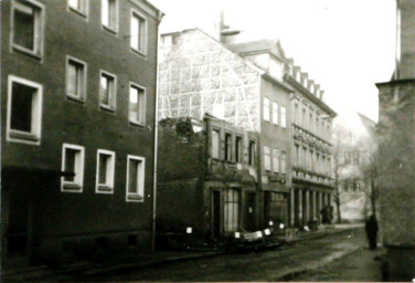 Stadtarchiv Weimar, 60 10-5/7, Blick in die Rittergasse, 1975