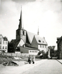 Stadtarchiv Weimar, 60 10-5/7, Blick in die Rittergasse , nach 1946