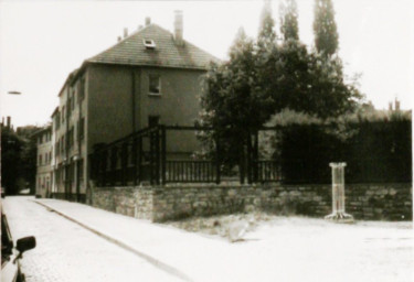 Stadtarchiv Weimar, 60 10-5/7, Blick in die Rittergasse , 1989