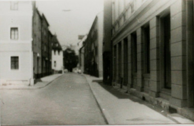 Stadtarchiv Weimar, 60 10-5/7, Blick in die Rittergasse , 1985