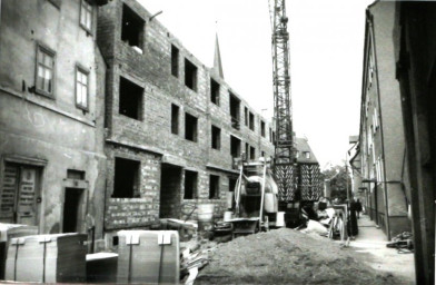 Stadtarchiv Weimar, 60 10-5/7, Blick in die Rittergasse , 1984