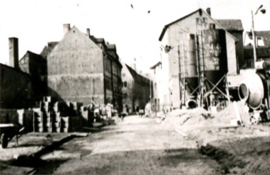 Stadtarchiv Weimar, 60 10-5/7, Blick in die Rittergasse , 1959