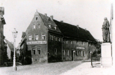 Stadtarchiv Weimar, 60 10-5/7, Blick auf den Herderplatz, um 1900