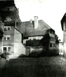 Stadtarchiv Weimar, 60 10-5/7, Blick in das Eisfeld und die Behrensgasse, ohne Datum