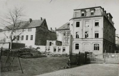 Stadtarchiv Weimar, 60 10-5/7, Blick in die Karlstraße, 1983