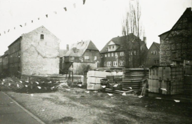 Stadtarchiv Weimar, 60 10-5/7, Blick in die Karlstraße , 1984