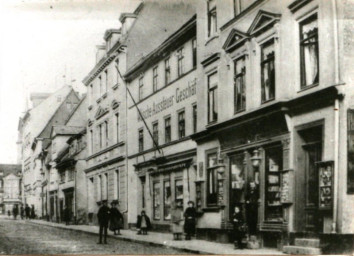 Stadtarchiv Weimar, 60 10-5/7, Blick in die Karlstraße , um 1900