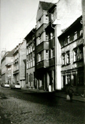 Stadtarchiv Weimar, 60 10-5/7, Blick in die Karlstraße, 1986