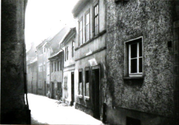 Stadtarchiv Weimar, 60 10-5/7, Blick in die Rosmariengasse, ohne Datum