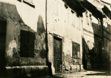 Stadtarchiv Weimar, 60 10-5/7, Blick in die Rosmariengasse, ohne Datum