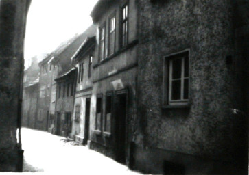 Stadtarchiv Weimar, 60 10-5/7, Blick in die Rosmariengasse, ohne Datum